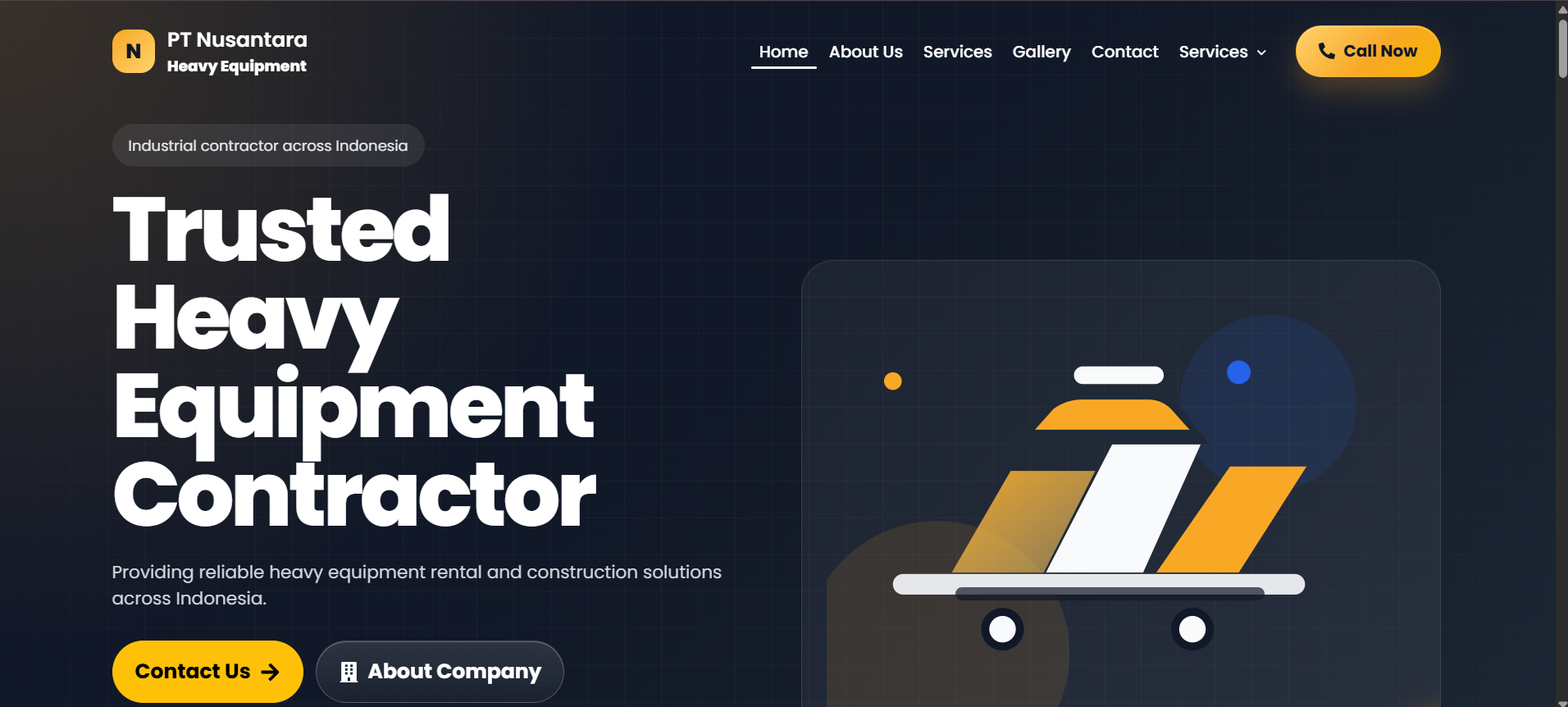Pratinjau proyek Contractor